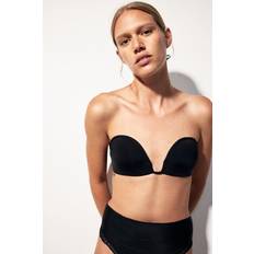 H&M Unterwäsche H&M Damen Bügelloser Push-up-Balconette-BH Schwarz