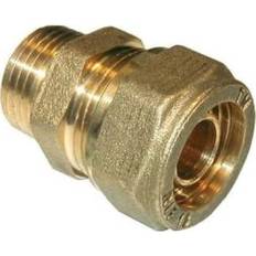PEX Vand & Afløb PEX Pex Overgangsnippel 15 x 3/8" t=2,5mm VA/GDV