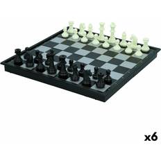 Colorbaby Chess and Checkers Board Plastic 6 Units