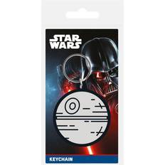 Star Wars Death Rubber Keyring - White