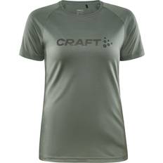 Bekleidung Craft Core Unify Logo T-shirt Damer Tøj Grøn