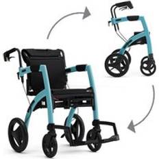 Rollz Motion 2 and Wheelchair in One Small Size Island Blue