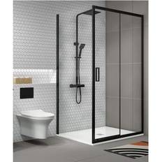 Pavo 1400x900mm Black Shower