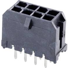 Elartikler Molex Indbygningsstiftliste standard Samlet antal 8 Rastermål: 3 mm 430450828 1 stk Tray