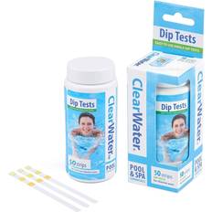 Clearwater CH0043 50 Dip Test Strips for Swimming Pool and Spa Treatment