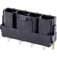 Elartikler Molex Indbygningsstiftliste standard Samlet antal 4 Rastermål: 10 mm 428194223 1 stk Tray