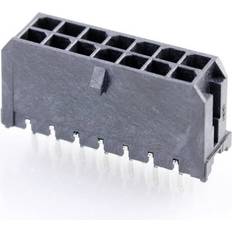 Elartikler Molex Indbygningsstiftliste standard Samlet antal 14 Rastermål: 3 mm 430451412 1 stk Tray