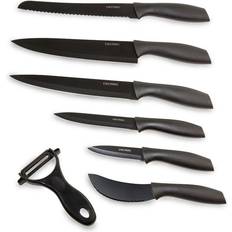 Cecotec Titanium Black 7 Pieces Knife Set