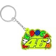 Multicolour Keychains Classic 46 The Doctor Keychain - Yellow