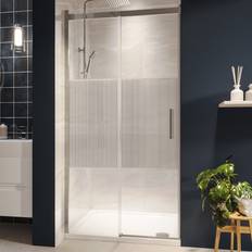 Walk-in Showers Chrome 1200mm