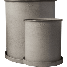 Pots, Plants & Cultivation DBKD Plant Pot Flower Pot Large 2-Pack Beige