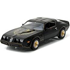 Modelle & Bausätze GreenLight 1980 Pontiac Firebird Trans Am T/A Turbo 4.9L Starlite Black with Golden Eagle Hood and Stripes 1/24 Diecast Model Car