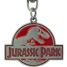 Jurassic park metall schlüsselanhänger schlüssel geschenk gamer gaming zubehör Silber Mittel