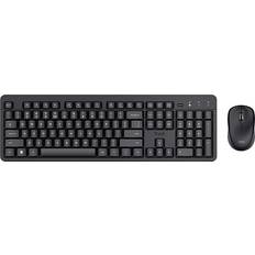 Tastaturer Trust Ody II Silent Black Keyboard Maus Set