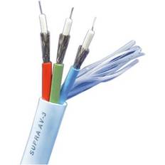 Supra AV-3 COMPONENT CABLE ISBLÅ