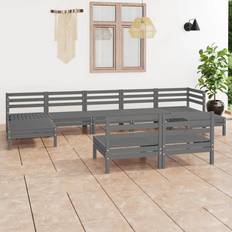 Outdoor Lounge Sets on sale vidaXL Solid Pinewood Garden Outdoor Lounge Set