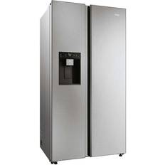 Haier F - Libero Frigo congelatori Haier Frigorifero Americano 90.5 Cm 601 L Platino Ventilato HSW79F18CIMM