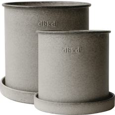 Plant Pot Small 2-Pack Beige