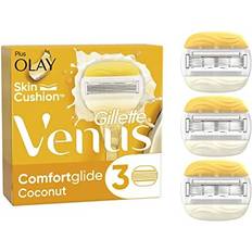 Gillette Venus Comfortglide Coconut plus Olay Women's Razor Blade Refills, Pack of 3, 5 blades for a smooth, close shave that lasts