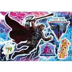 Kunststoff Wanddekos Komar Marvel von Thor4 Mighty Thor Wanddeko