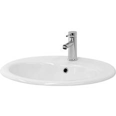 Håndvaske ML Design Keramisk Vask Hvid Blank 57 x 19.5 x 48.5 cm