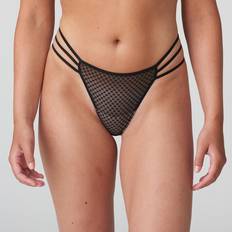 Dame Truser PrimaDonna Twist Glasstrand String - Schwarz