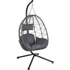 Gartenstühle Juskys Aria - Dark Gray