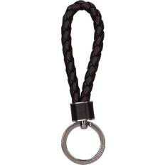 Bottega Veneta Tegnebøger & Nøgleringe Bottega Veneta Intreccio Key Ring Keyring Men - Dark