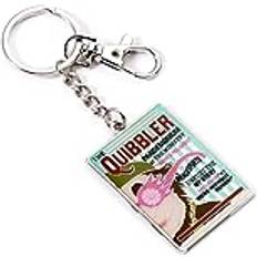 Keychains The Carat Shop Harry Potter Offizieller Quibbler-Schlüsselanhänger, mehrfarbig, Einheitsgröße, Modern