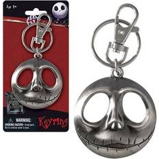 Jack Head Pewter Keychain