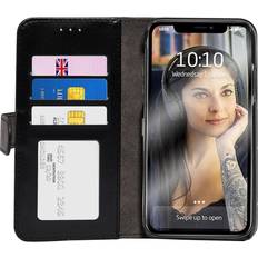 Apple iPhone XS Max Wallet Cases Groov-e GVMP064 Folio Wallet Case for iPhone XS Max Black
