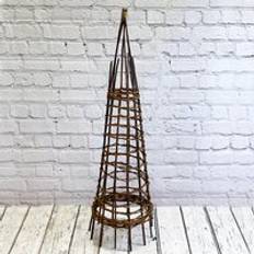 Selections Rustic Willow Garden Obelisk 1.2m