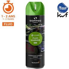 Maling Soppec Mærkespray Skov Fluo 500 ml Grøn Grøn