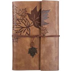 Brown Notepads J&Y Brown A5 Maple Leaf