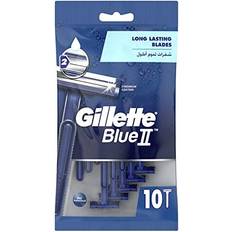 Gillette Blue II Fixed Head Disposable Razors Pack of 10