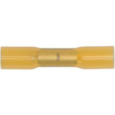 Sealey Heat Shrink Butt Connector Terminal &#216;6.8mm Yellow Pack of 50