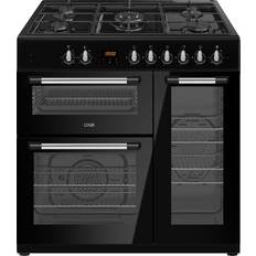 Logik Gas Cookers Logik LRC90B21 Black