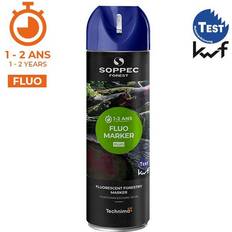 Maling Soppec Mærkespray Skov Fluo 500 ml Blå Blå