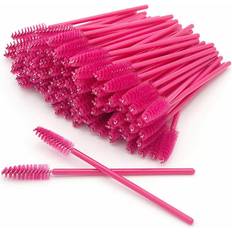 Pink Mascaras True Face 100 Pieces Disposable Eyelash Brush