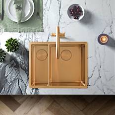 Kitchen Sinks Rangemaster 1.5 Copper Left Spectra