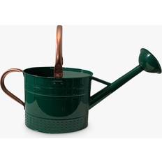 Spear & Jackson Steel Watering Can, 4.5L, Green/Copper