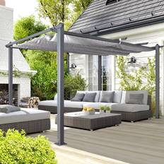 Oseasons Acorn Aluminium 4M Pergola Gazebo In