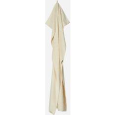 Tekla Badehåndklæder Tekla Organic Terry Bath Badehåndklæde Beige, Hvid (140x70cm)