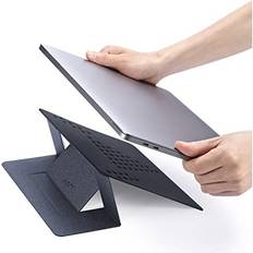 Laptop Stands Moft Invisible Slim Laptop Stand, Instant On-off, Adjustable Golden Viewing Angles, Compatible with Laptops Up to 17"