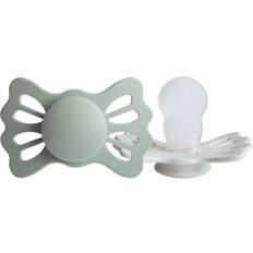 Frigg Lucky Silicone Pacifier Sage Silver Gray 6-18M 2uds