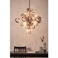 Jotex Electra Loftlampe Stor Black MDF Metal Pendel