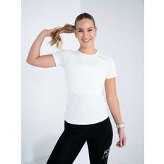 Elastan / Lycra / Spandex T-skjorter Röhnisch Jacquard Tee White