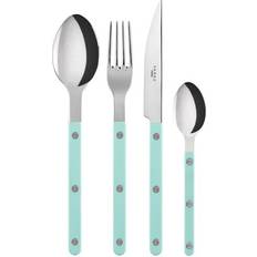 Sabre Couverts Sabre Green Bistrot Brilliant Flatware of 4 Cutlery Set