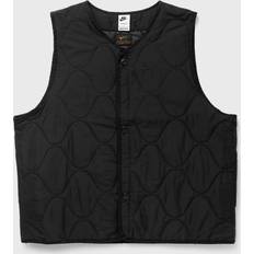 Nike XS Vests Nike Woven Insulated Military Vest, Black