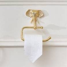 Gold Bathroom Accessories Melody Maison Gold Elephant 18cm X